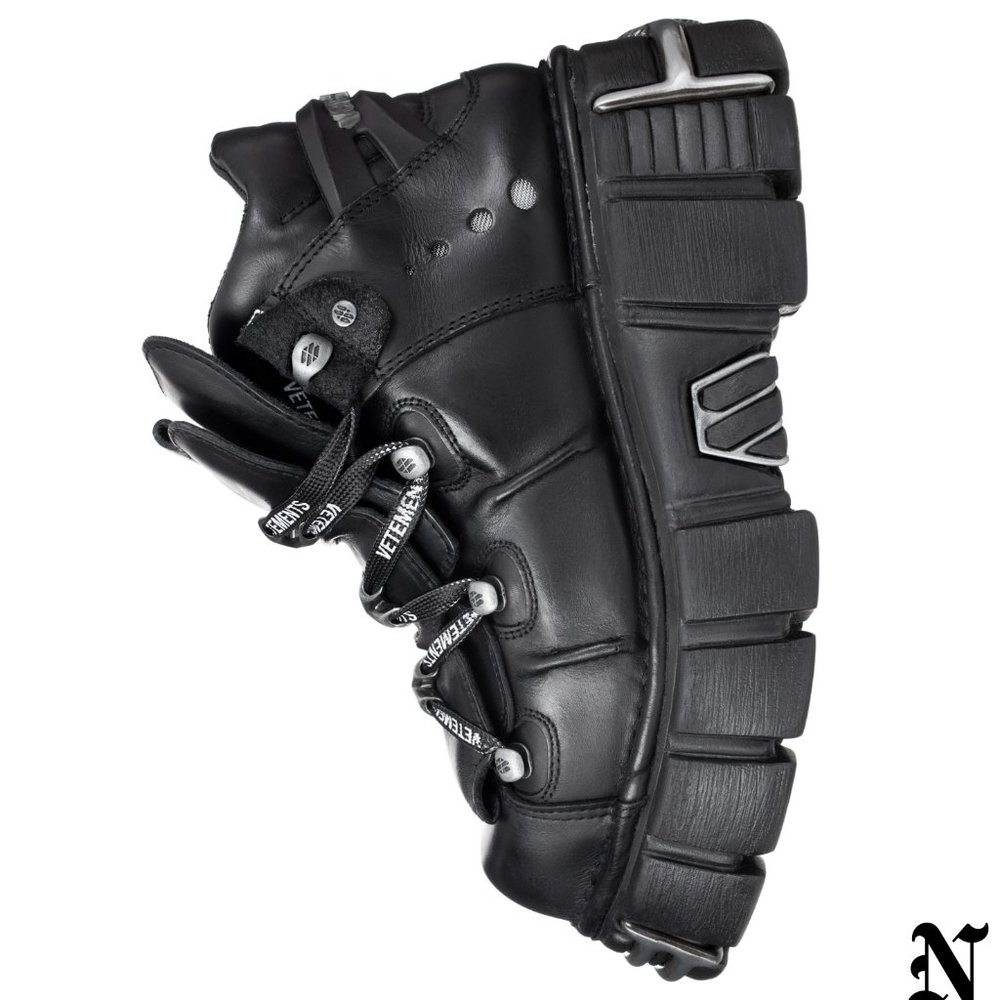 VETEMENTS women black vetements x new rock platform boots - Picture 5 of 5